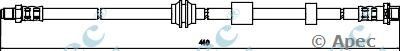 APEC BRAKING hos3621 -  Тормозной шланг